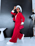 "MAJORY 74" set - jacket + pants - RED